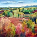Autumn Glory (40 x 40 in) SOLD